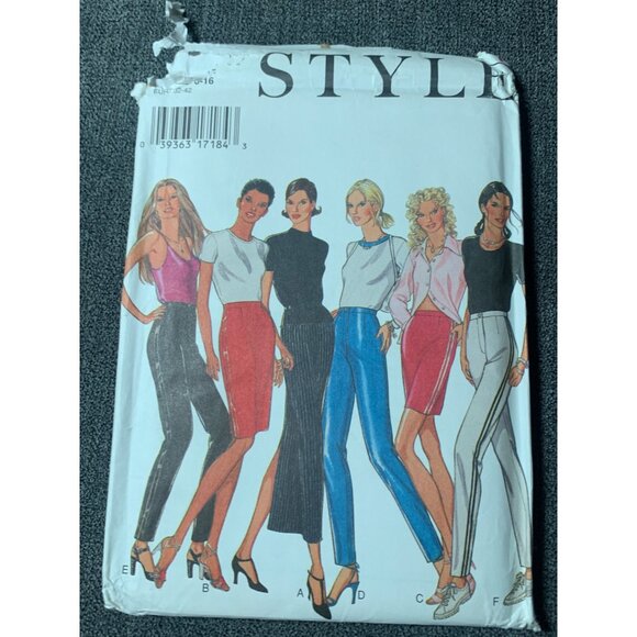 Style Misses Skirt Pants Sewing Pattern sz 6-16 2652 - uncut - Picture 3 of 3